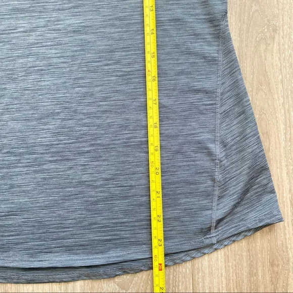 Athleta Racer Back Gray Tank Top. Small - Picture 2 of 7